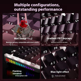 Mechanical Keyboard 87 Key Wired E-sports Game Good-looking Side Engraving Computer Office